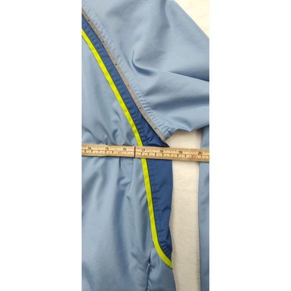 Pearl Izumi Jacket Women’s Size M Cycling Light Blue Reflective Shell - Picture 4 of 8